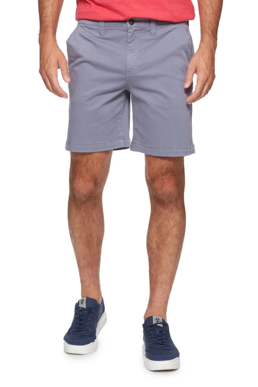 Flag & Anthem Grey Garment Dyed 8 Shorts/60155"